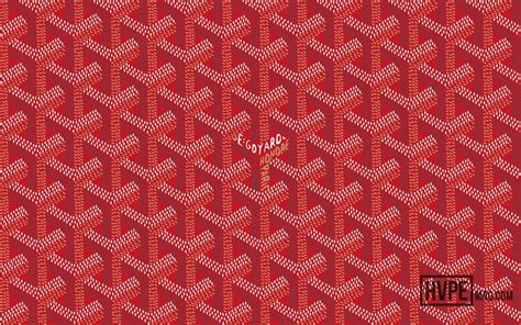 goyard wallpaper red